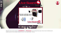 Desktop Screenshot of liveguardtech.com